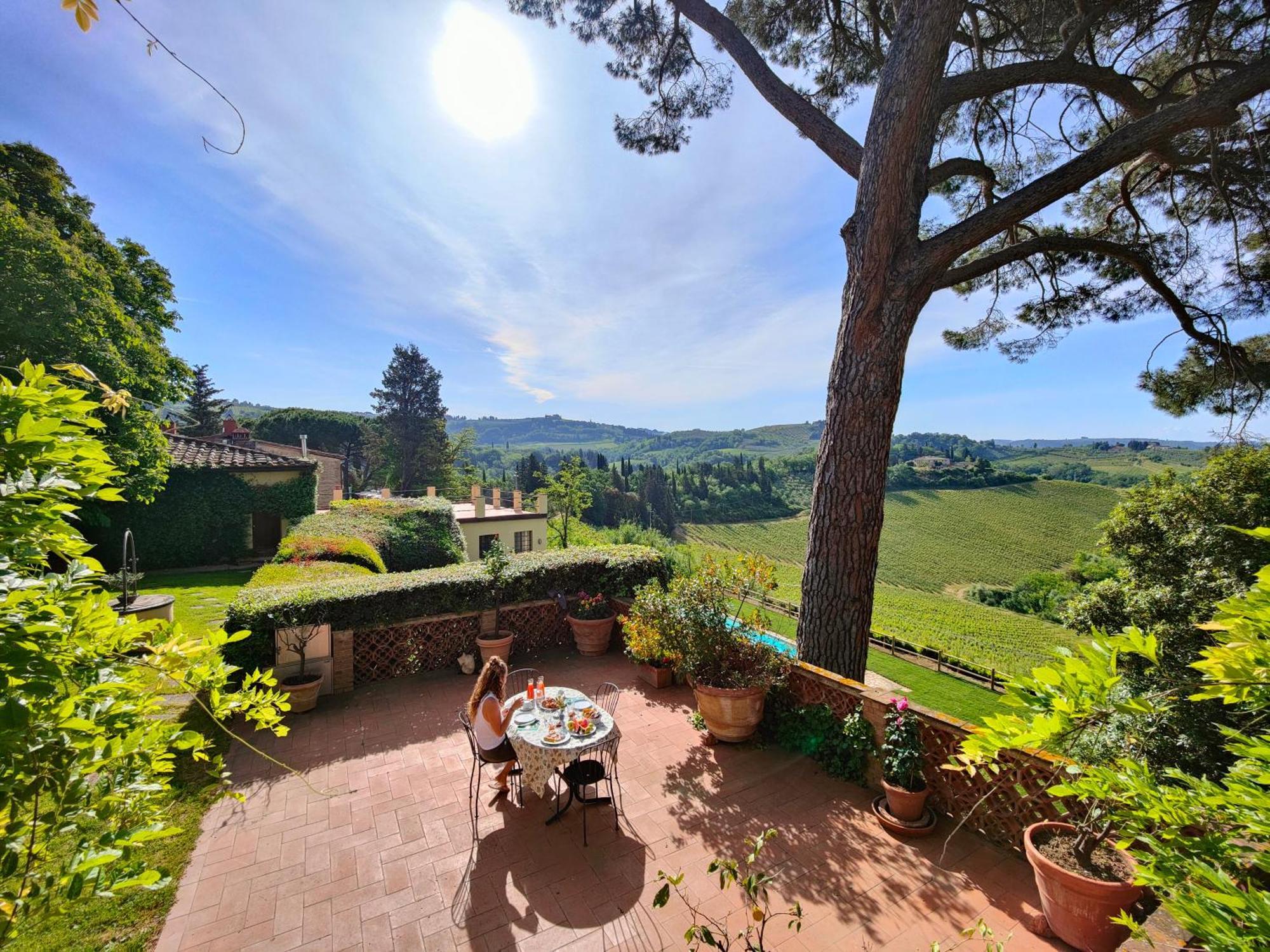 Agriturismo Bio Fattoria Bacio Certaldo Eksteriør bilde
