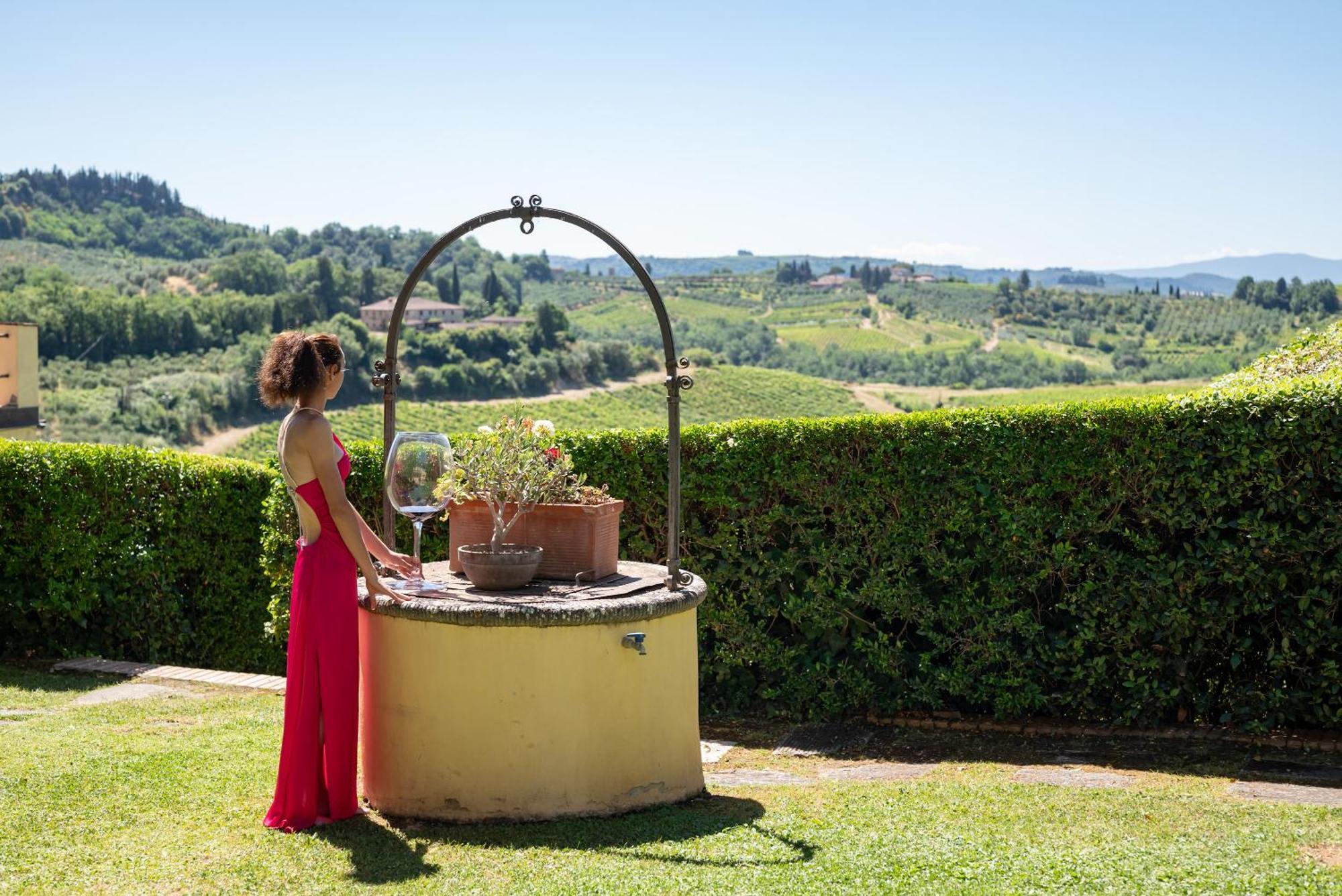 Agriturismo Bio Fattoria Bacio Certaldo Eksteriør bilde