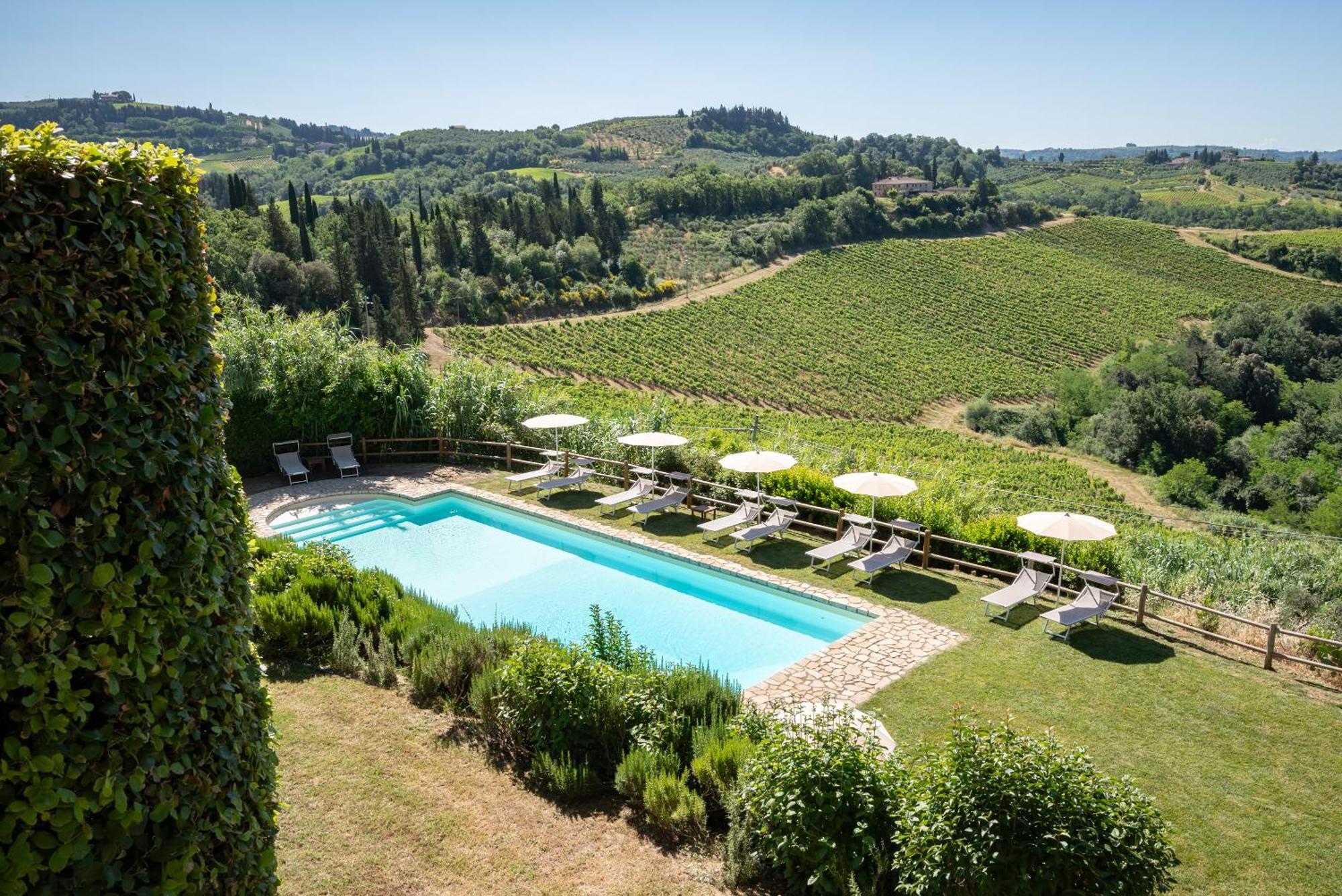 Agriturismo Bio Fattoria Bacio Certaldo Eksteriør bilde