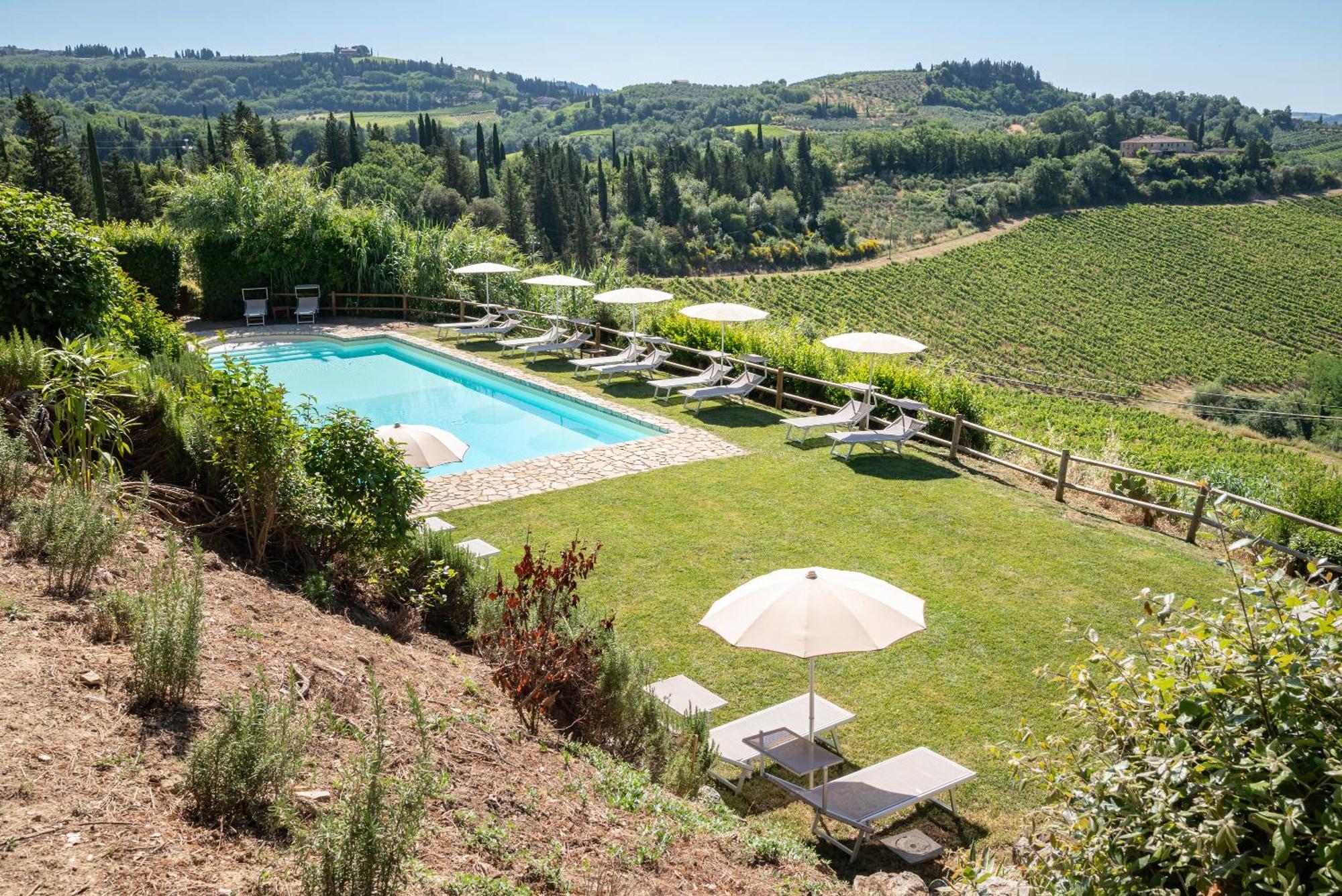 Agriturismo Bio Fattoria Bacio Certaldo Eksteriør bilde